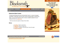 Tablet Screenshot of bendblacksmith.com